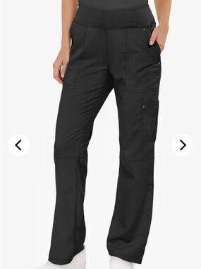 Healing hands yoga style scrubs pants size large p